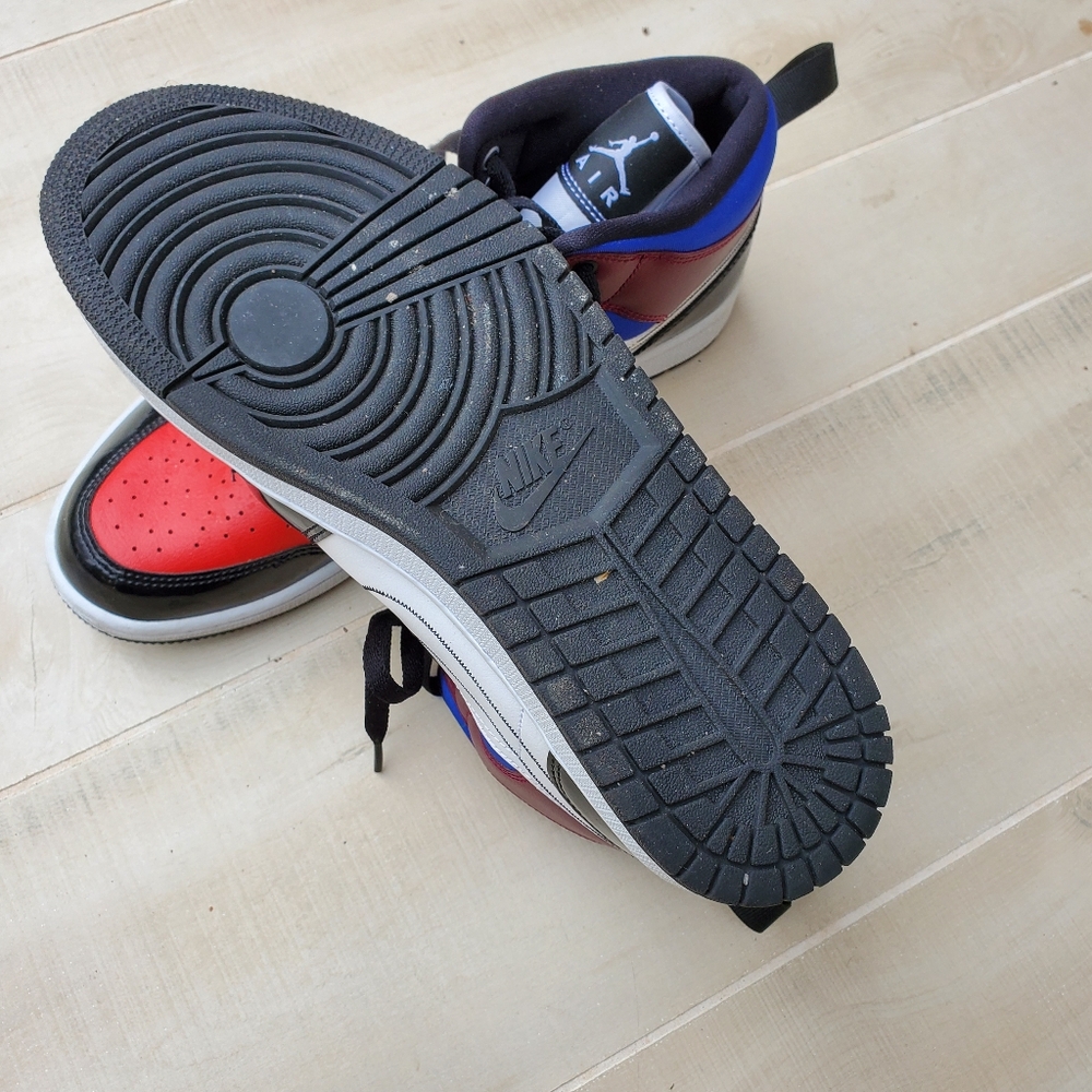 Air Jordan Multicolor High-Top Sneakers - Picture 4 of 8